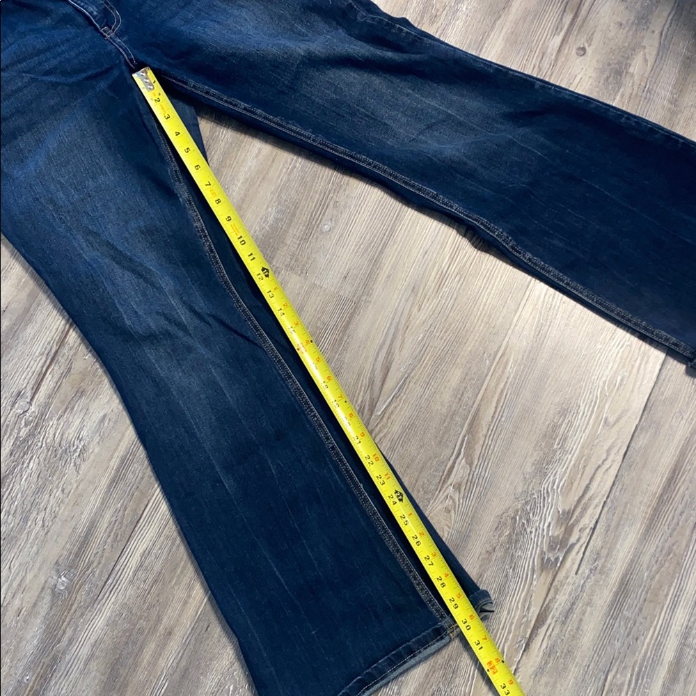 EUC KANCAN x MAURICES Stretch Denim Flares 32 - Picture 5 of 10